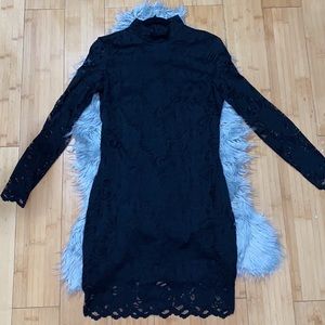 H&M Long Sleeve Mock Neck Dress